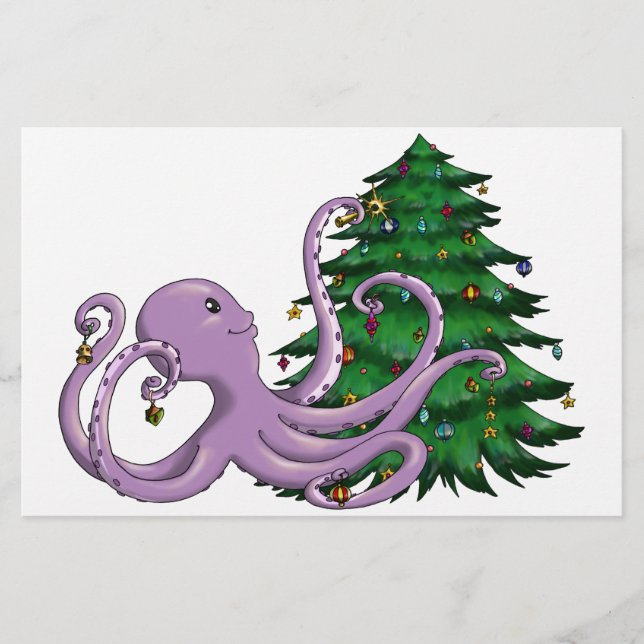 Octi Tree Stationery (Front)