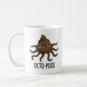 Octo-poos Funny Octopus Pun  Coffee Mug