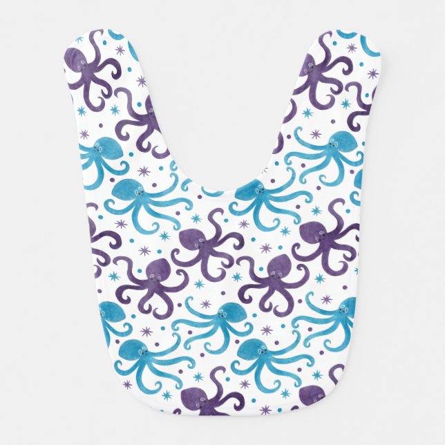 Octo The Octopus and Friends Bib (Front)