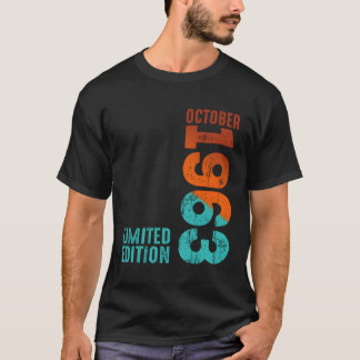 October 1963 Year 1963 1963 1963 Since 1963 T-Shirt