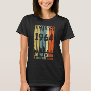 October 1964 58 Birthday 58 Year Old 1964 Birthday T-Shirt