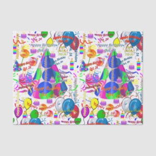 October, 24 Birthday Tissue Paper