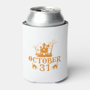 October 31-halloween-october-scary-spooky-31-funny can cooler