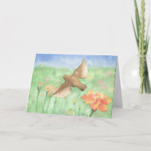 October; 5"x7" Folded Card; Blank Inside