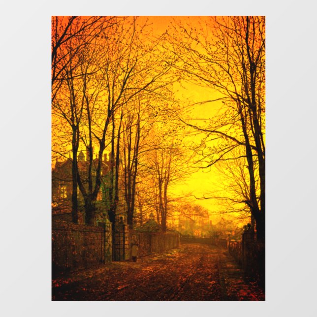 October Afterglow John Atkinson Grimshaw (Sheet)
