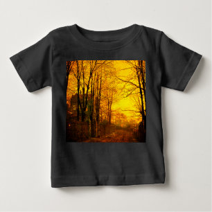 October Afterglow John Atkinson Grimshaw Baby T-Shirt