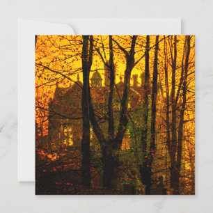 October Afterglow John Atkinson Grimshaw Invitation