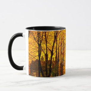 October Afterglow John Atkinson Grimshaw Mug