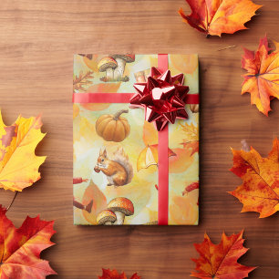 October and November Wrapping Paper