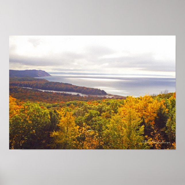 OCTOBER AT SLEEPING BEAR DUNES NATIONAL PARK POSTER (Front)
