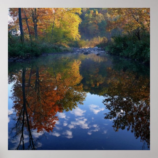 October At The Stream Poster (Front)