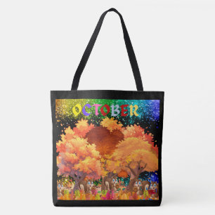 October Autumn Ladies' Tote Bag