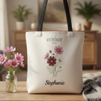 October Birth Flower Cosmos Birthday