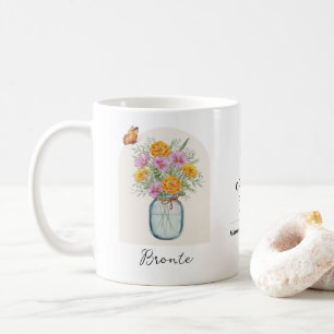 October Birth Month Flower Mug