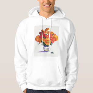 October Chrysanthemums Hoodie