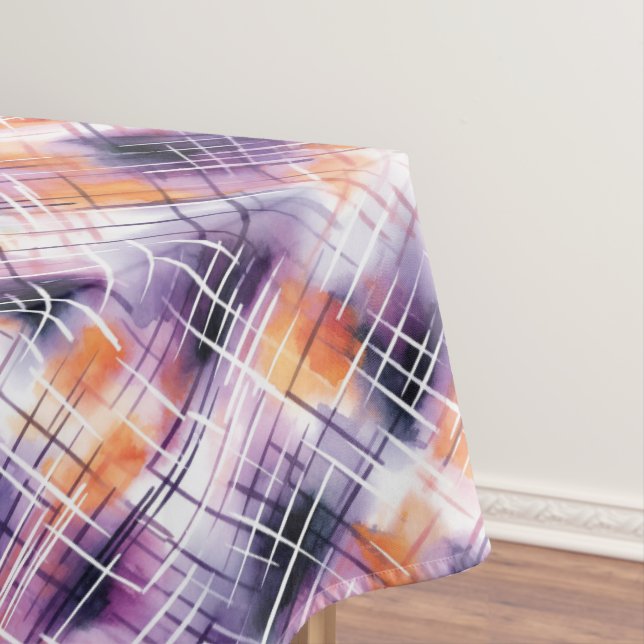 October Crossfade Tablecloth (In Situ)