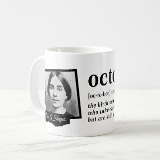 October Definition Coffee Mug
