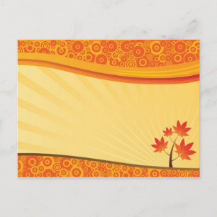 October Delight Postcard