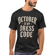 October Dress Code Gothic Halloween