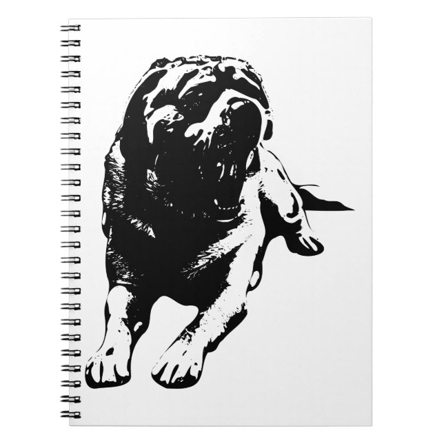 October Drowsy Muse Notebook (Front)
