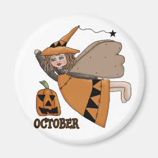 October Fairy Magnet