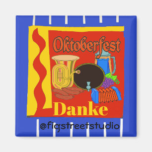 October Fest, Danke, edit text Magnet