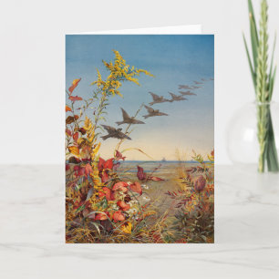 October   Fidelia Bridges Card