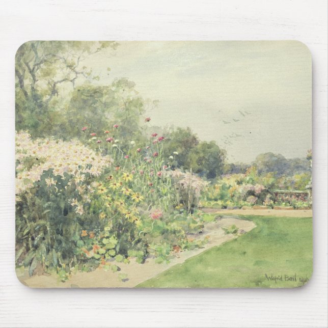 October Flowers Mouse Pad (Front)