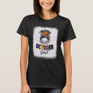 October Girl Boy Girl Party Scary Horror Bleach ed T-Shirt