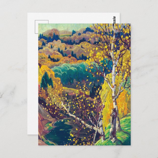 October Gold | Franklin Carmichael | Postcard (Front/Back)