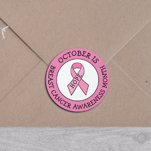 October is Breast Cancer Awareness Month Yard Garden Sign