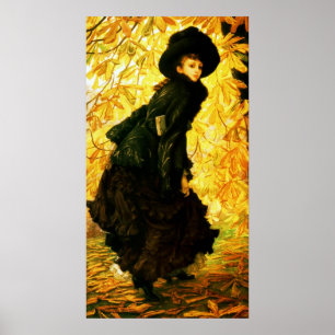 October ~ James Tissot ~ Fine Art Canvas Print