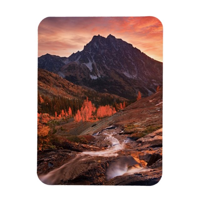 October Light on Headlight Basin Magnet (Vertical)