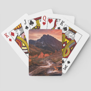 October Light on Headlight Basin Playing Cards