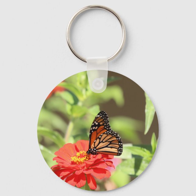 October Monarch    Key Ring (Front)