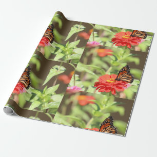 October Monarch Wrapping Paper