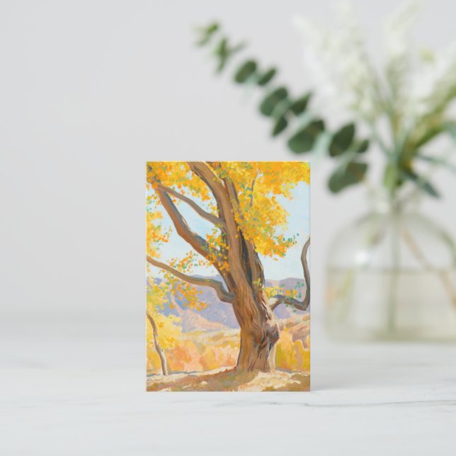 October Morning by Maynard Dixon Card (Standing Front)