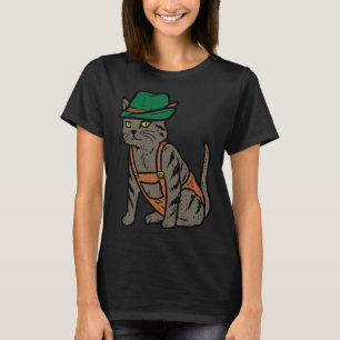 October Party German Cat Costume Women Men Kids To T-Shirt