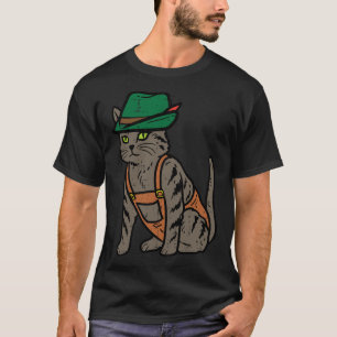 October Party German Cat Costume Women Men Kids To T-Shirt