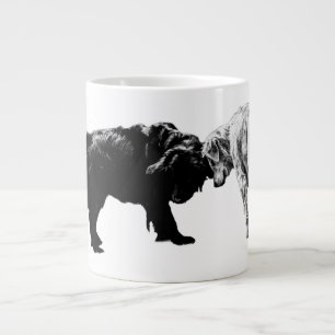 October Quiet: Head-to-Head Companions Large Coffee Mug
