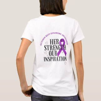 October Rett Syndrome Awareness (Her Strength) T-Shirt