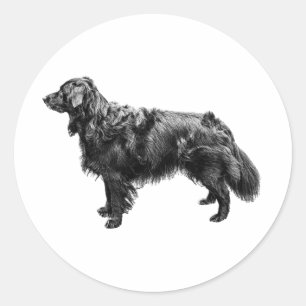 October’s Shadow Friend Classic Round Sticker