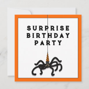 October Surprise Party Invitation