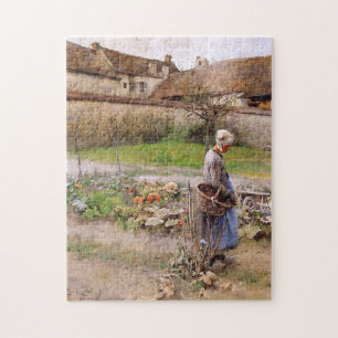 October The Pumpkins Carl Larsson Jigsaw Puzzle