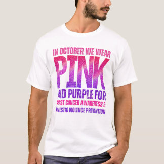 October We Wear Pink T-Shirt