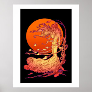 October Wind Poster