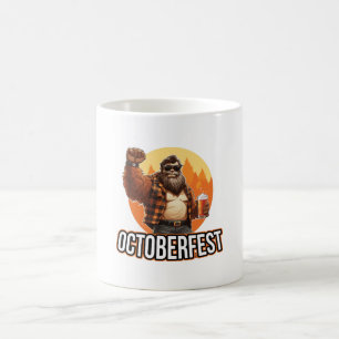 Octoberfest Bigfoot  Coffee Mug