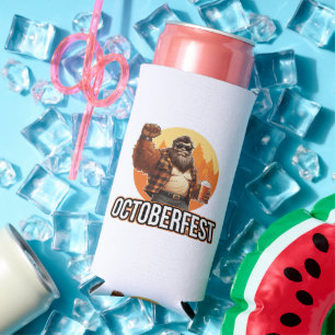 Octoberfest Bigfoot Seltzer Can Cooler