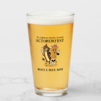 Octoberfest Brats and Beer Fall Party Retro