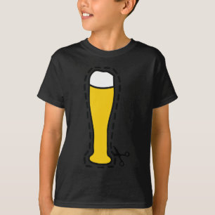 octoberfest cutout wheat beer bavaria T-Shirt